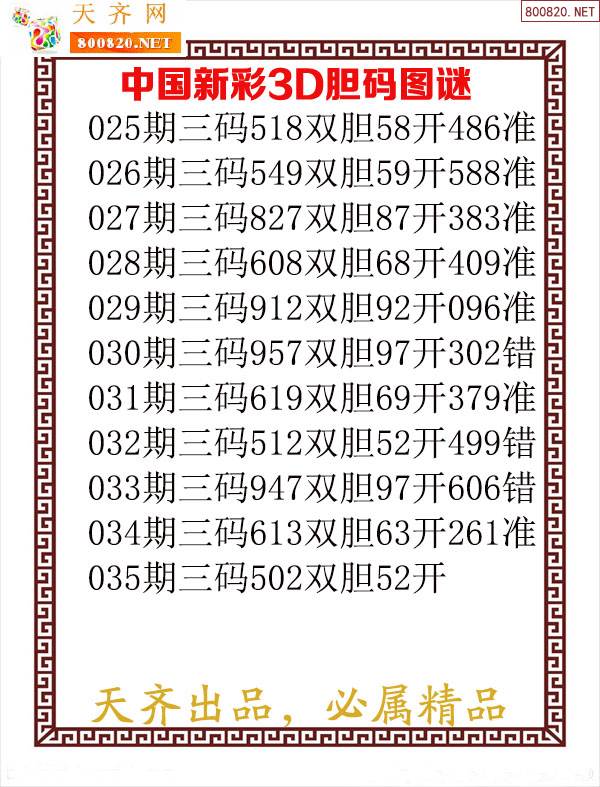 牛彩网福彩3d图谜总汇九牛彩网福彩3d图谜总汇-第3张图片