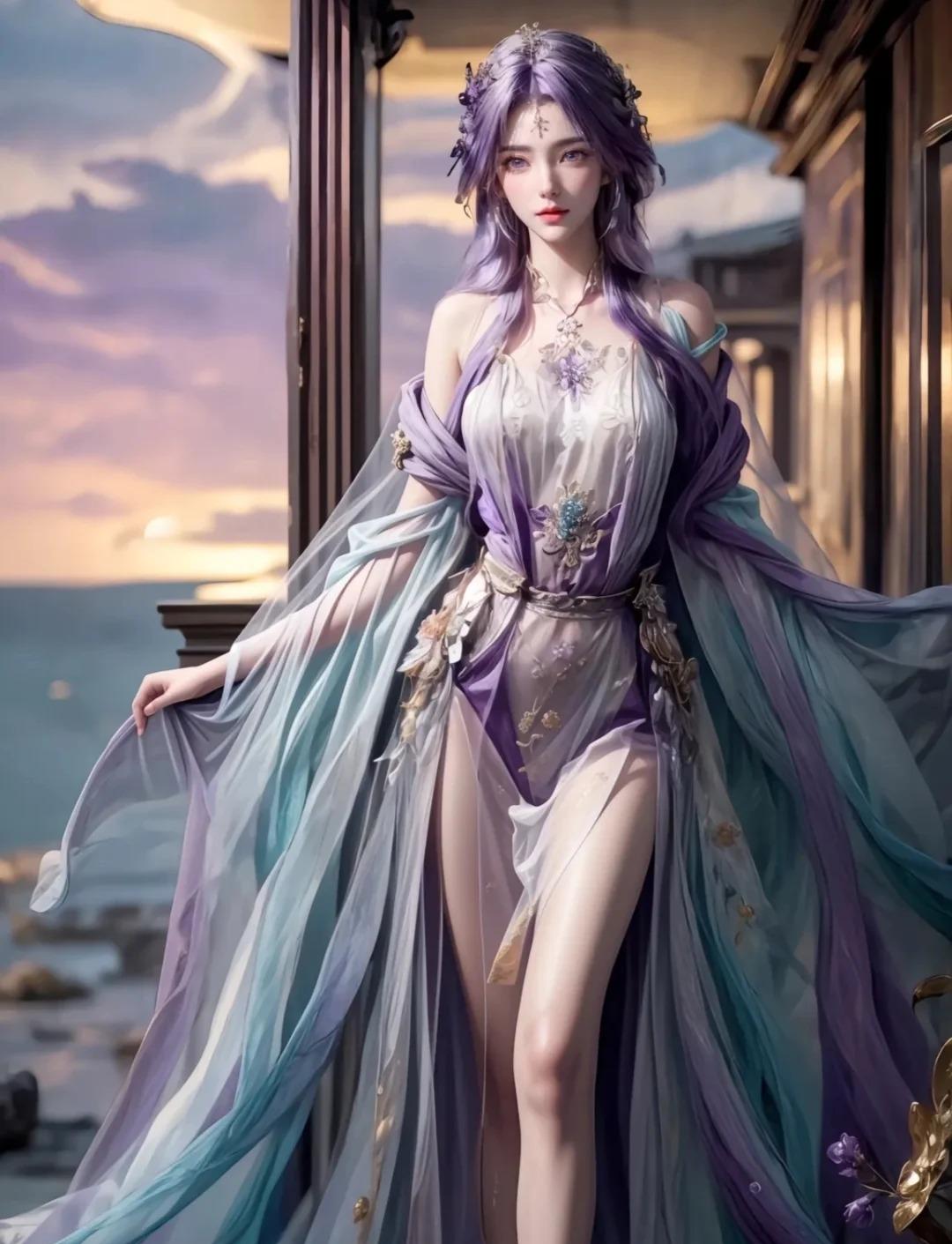 女武神晨曦女武神晨曦，神秘与力量的交汇-第1张图片
