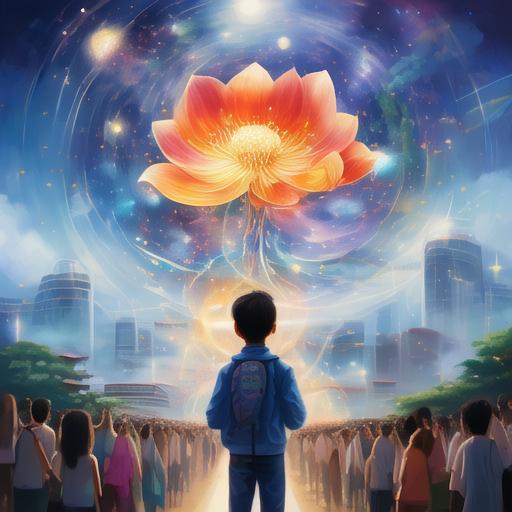 芙宁娜，神秘之花绽放的美丽
