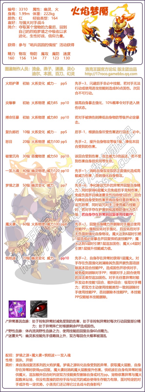 洛克王国骁勇火焰洛克王国骁勇火焰