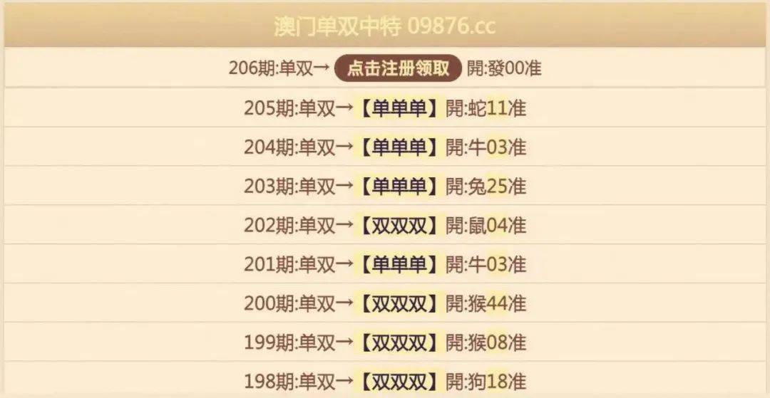 澳门彩今晚开码结果记录-第1张图片