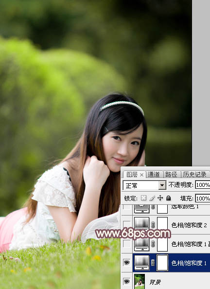 ps怎么p大片又大又长的头发PS大片大长头发技巧