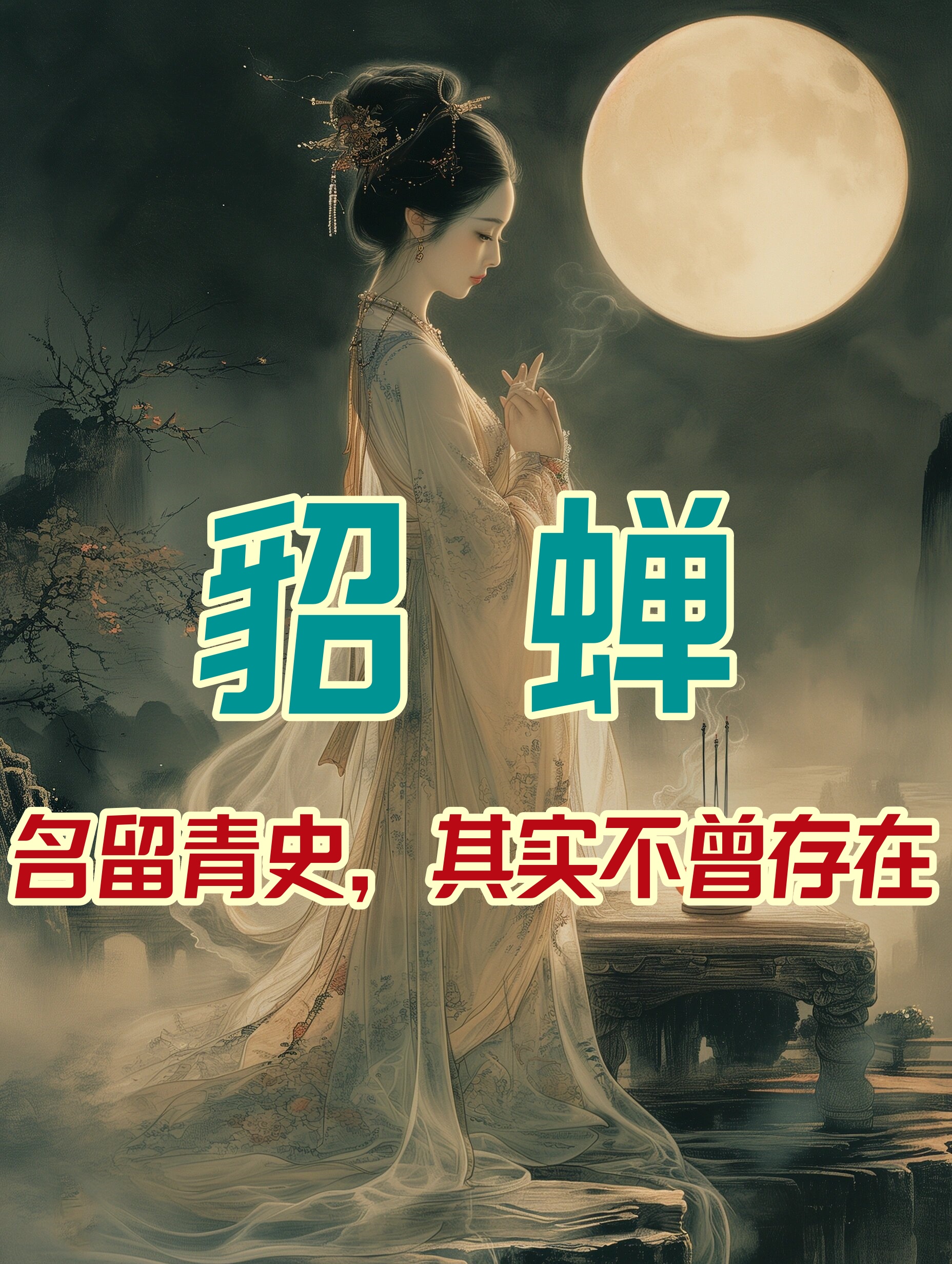 貂蝉去掉所有服装没有小内貂蝉，古代传奇人物，形象重塑-第2张图片