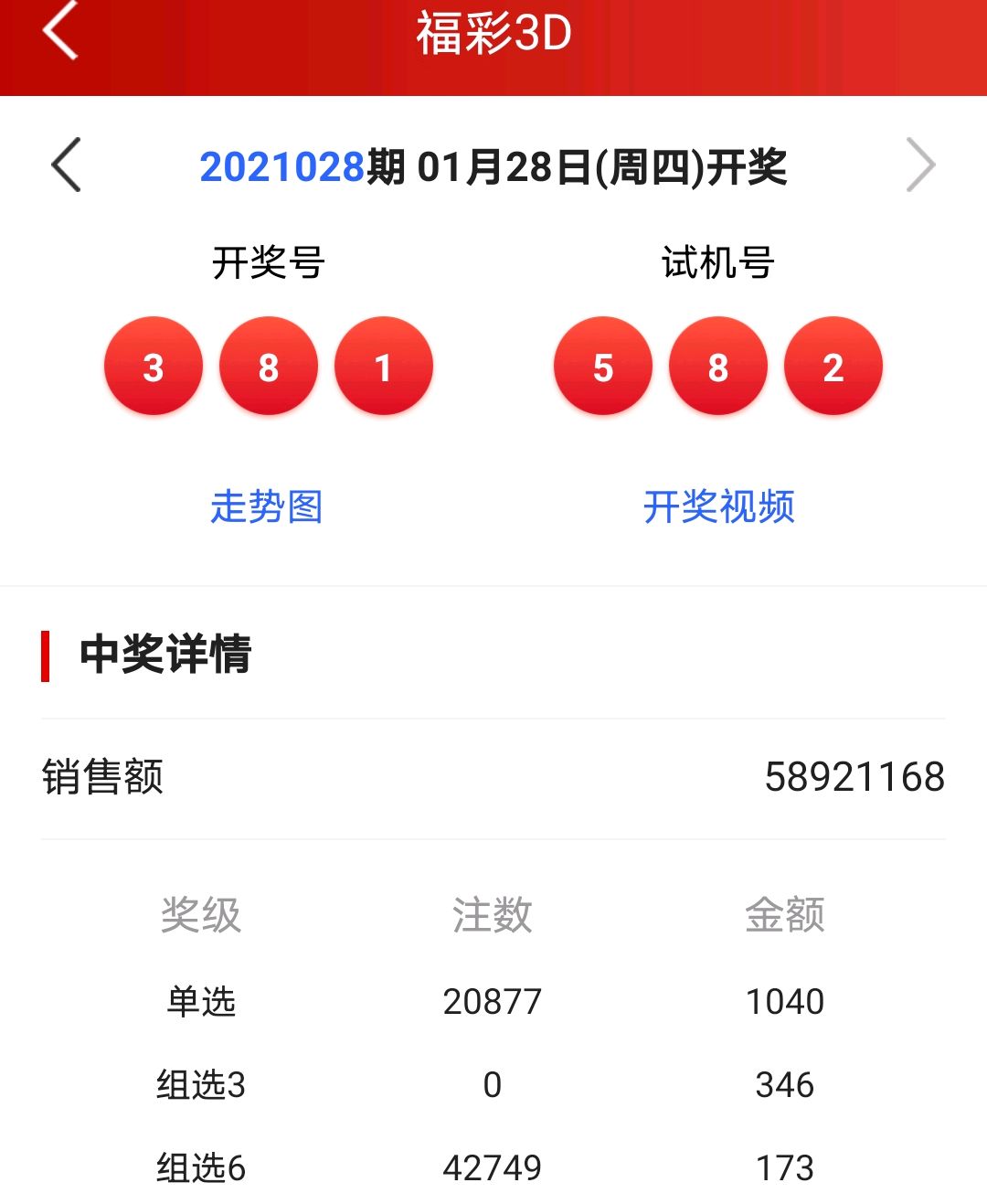 三d开奖号今天的结果三D开奖号今天的热点文章