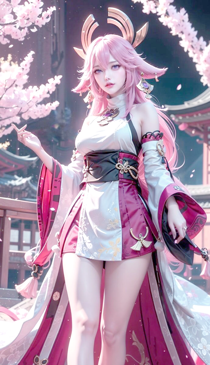原神八重神子揭秘副乳之谜