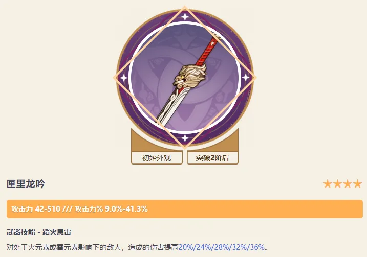 原神武器二阶什么意思原神武器二阶是什么意思-第2张图片