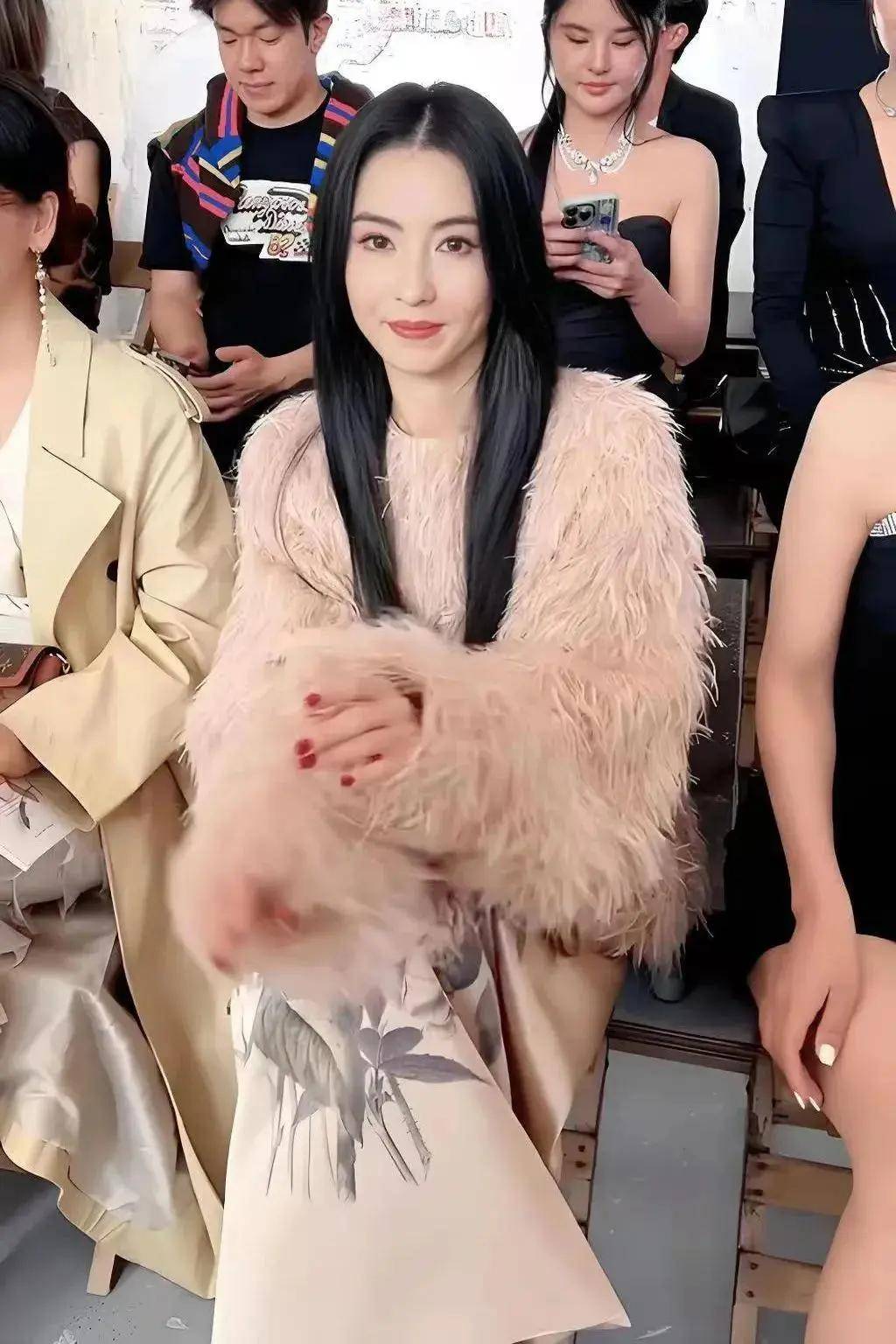 张柏芝黑本耳全套94张，时尚与神秘交织的美-第1张图片